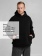 Худи Furry Oversize, черное фото 11