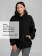 Худи Furry Oversize, черное фото 12