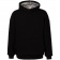 Худи Furry Oversize, черное фото 3