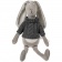 Мягкая игрушка Smart Bunny в свитере, серая фото 3
