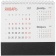 Календарь настольный Nettuno, черный фото 2