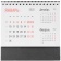 Календарь настольный Nettuno, черный фото 5