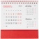 Календарь настольный Nettuno, красный фото 5