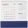 Календарь настольный Nettuno, синий фото 3