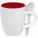 Кофейная кружка Pairy с ложкой, красная с белой фото 1