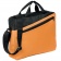 Конференц-сумка Unit Diagonal, оранжево-черная фото 1