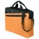 Конференц-сумка Unit Diagonal, оранжево-черная фото 2