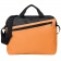 Конференц-сумка Unit Diagonal, оранжево-черная фото 4