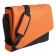 Конференц сумка Unit Messenger, оранжево-черная фото 1