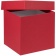 Коробка Cube, M, красная фото 2