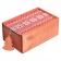 Коробка деревянная «Скандик», малая, красная фото 1