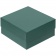 Коробка Emmet, средняя, зеленая фото 1