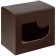 Коробка с окном Gifthouse, коричневая фото 1