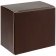 Коробка с окном Gifthouse, коричневая фото 5