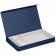 Коробка Horizon Magnet с ложементом под ежедневник, флешку и ручку, темно-синяя фото 4