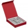 Коробка Latern для аккумулятора 5000 мАч, флешки и ручки, красная фото 1
