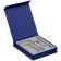 Коробка Rapture для аккумулятора 10000 мАч, флешки и ручки, синяя фото 2