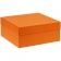 Коробка Satin, большая, оранжевая фото 1