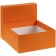 Коробка Satin, большая, оранжевая фото 3