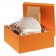 Коробка Satin, большая, оранжевая фото 4