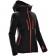 Куртка-трансформер женская Matrix, черная с красным фото 5