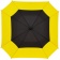 Квадратный зонт-трость Octagon, черный с желтым фото 3