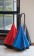 Механический двусторонний зонт, d115 см, красный фото 10