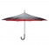 Механический двусторонний зонт, d115 см, красный фото 2