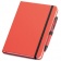 Набор: блокнот Advance с ручкой, красный с черным фото 2