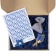 Набор для упаковки подарка Adorno, белый с синим фото 2
