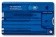 Набор инструментов SwissCard Quattro, синий фото 1