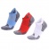 Набор из 3 пар спортивных мужских носков Monterno Sport, голубой, красный и белый фото 1