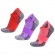 Набор из 3 пар спортивных женских носков Monterno Sport, красный фиолетовый и розовый фото 1