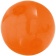 Надувной пляжный мяч Sun and Fun, полупрозрачный оранжевый фото 1