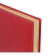 Недатированный ежедневник PORTLAND 650U (5451) 145x205 мм красный, кремовый блок, золоченый срез, до 2023 г. фото 4