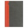 Недатированный ежедневник REPORT 5451 (650U) 145x205 мм оранжевый/серый без лого фото 1