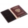 Обложка для паспорта Exclusive, коричневая фото 5
