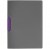 Папка Duraswing Color, серая с фиолетовым клипом фото 1