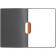 Папка Duraswing Color, серая с оранжевым клипом фото 2