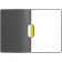 Папка Duraswing Color, серая с желтым клипом фото 6