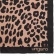Платок Leopardo Silk, коричневый фото 3