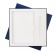 Подарочная коробка с ложементом для ежедневника и ручки, синяя фото 1