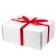 Подарочная лента для малой универсальной подарочной коробки, красная фото 1