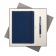 Подарочный набор Portobello/BtoBook Latte ST синий (Ежедневник недат А5, Ручка) фото 1