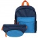 Поясная сумка детская Kiddo, синяя с голубым фото 2