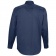 Рубашка мужская с длинным рукавом Bel Air, темно-синяя (кобальт) фото 7