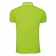 Рубашка поло мужская Pasadena Men 200 с контрастной отделкой, зеленый лайм с белым фото 6