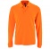 Рубашка поло мужская с длинным рукавом Perfect LSL Men, оранжевая фото 1