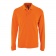 Рубашка поло мужская с длинным рукавом Perfect LSL Men, оранжевая фото 3