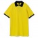 Рубашка поло Prince 190, желтая с темно-синим фото 1